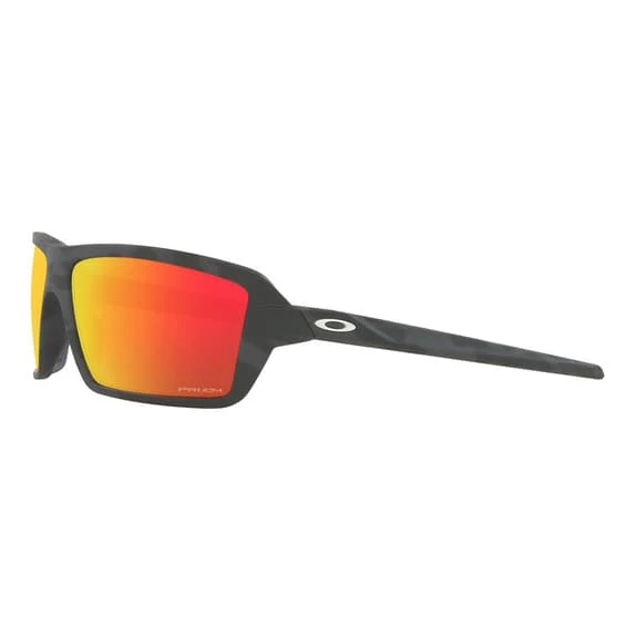 Oakley Cables Black Camo Glasses With Prizm Ruby Lenses 3 Oakley Cables Black Camo Glasses With Prizm Ruby Lenses - Image 3