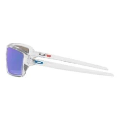 Oakley Cables Polished Clear Glasses With Prizm Sapphire Polarized Lenses -Outdoor Equipment ok 91290563 004