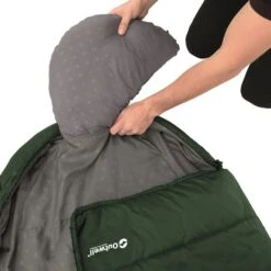 Outwell Canella Supreme 5C Left Zipper Sleeping Bag Green -Outdoor Equipment ot 230359 003