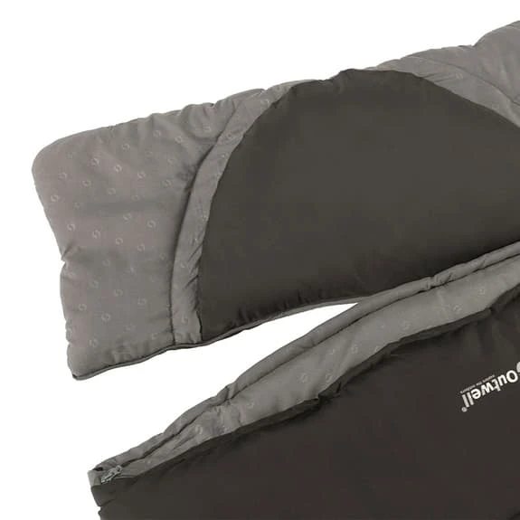 Outwell Contour 7C Left Zipper Sleeping Bag Black 2 Outwell Contour 7C Left Zipper Sleeping Bag Black - Image 2
