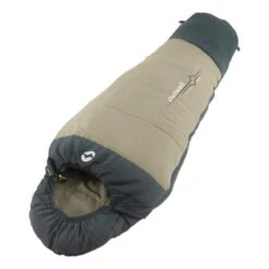 Outwell Convertible Sleeping Bag Green Grey Kids