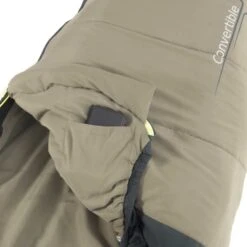 Outwell Convertible Sleeping Bag Green Grey Kids -Outdoor Equipment ot 230410 004