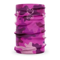 Otso Camo Neck Warmer Light Pink Dark Pink