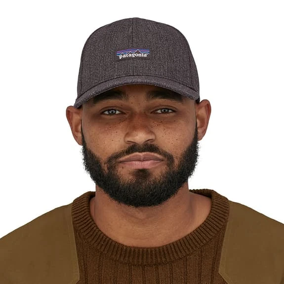 Patagonia Tin Shed P-6 Logo Cap Dark Grey 2 Patagonia Tin Shed P-6 Logo Cap Dark Grey - Image 2