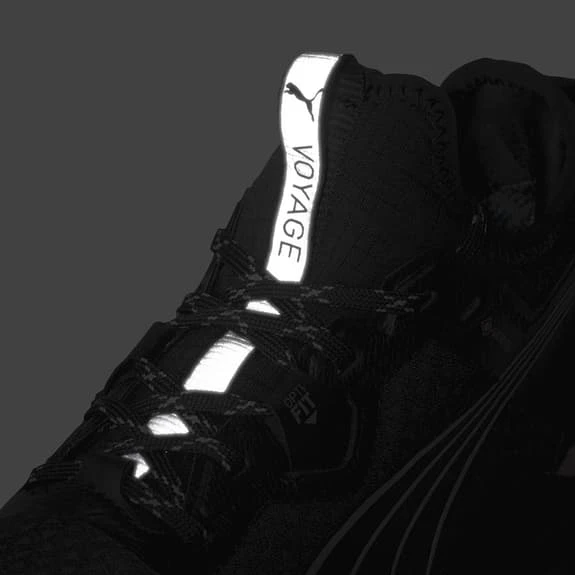 Puma Voyage Nitro GORE-TEX Shoes Black White Maroon Women 3 Puma Voyage Nitro GORE-TEX Shoes Black White Maroon Women - Image 3