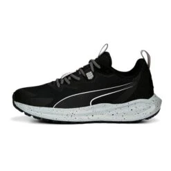 Puma Twitch Runner Shoes Black White -Outdoor Equipment pum 37696112 003
