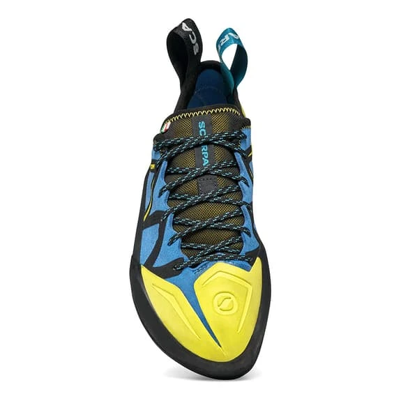 Scarpa Vapor Climbing Shoes Blue Yellow 3 Scarpa Vapor Climbing Shoes Blue Yellow - Image 3