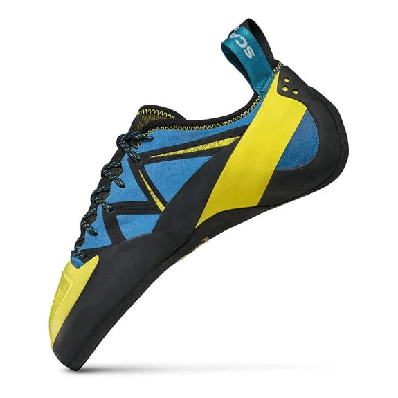 Scarpa Vapor Climbing Shoes Blue Yellow 4 Scarpa Vapor Climbing Shoes Blue Yellow - Image 4