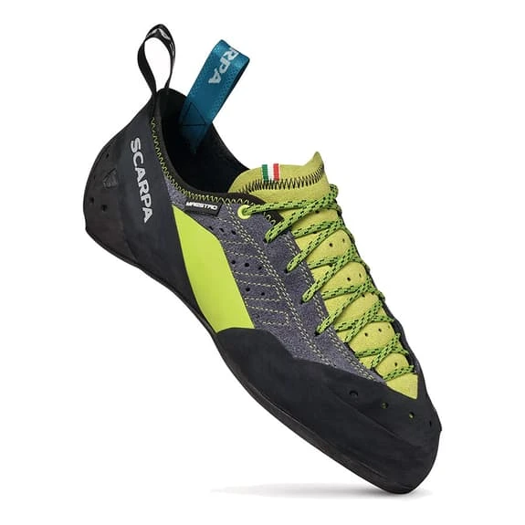 Scarpa Maestro Eco Climbing Shoes Grey Green 2 Scarpa Maestro Eco Climbing Shoes Grey Green - Image 2