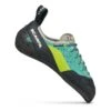 Scarpa Maestro Eco Climbing Shoes Blue Green Women