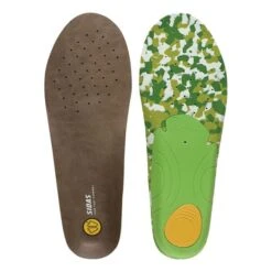 Sidas Outdoor 3D Insoles Brown Green -Outdoor Equipment sda cse3doutdoor17 005
