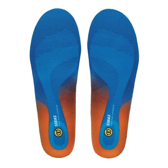 Sidas Cushioning Gel 3D Insoles Blue Orange 1 Sidas Cushioning Gel 3D Insoles Blue Orange