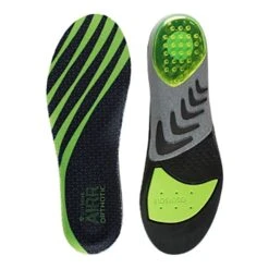 Sof Sole Airr Orthotic Insoles Black Green
