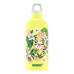 SIGG Florid Touch 0.6L Water Bottle Yellow Green
