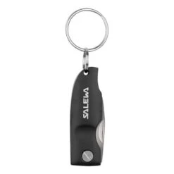 Salewa Folding Knife Keyring Black