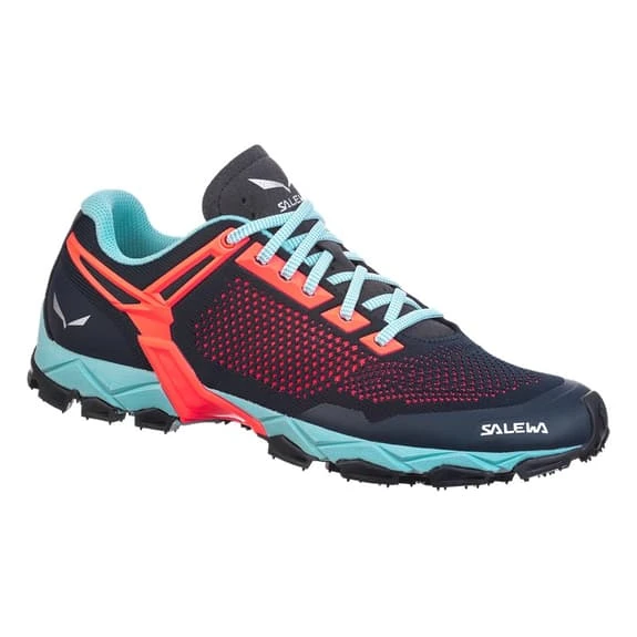 Salewa Lite Train SS Shoes Black Red Blue Women 1 Salewa Lite Train SS Shoes Black Red Blue Women