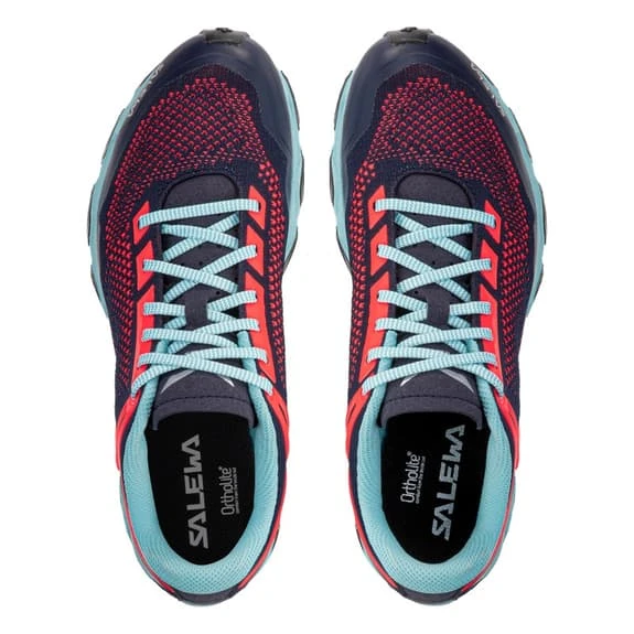 Salewa Lite Train SS Shoes Black Red Blue Women 2 Salewa Lite Train SS Shoes Black Red Blue Women - Image 2