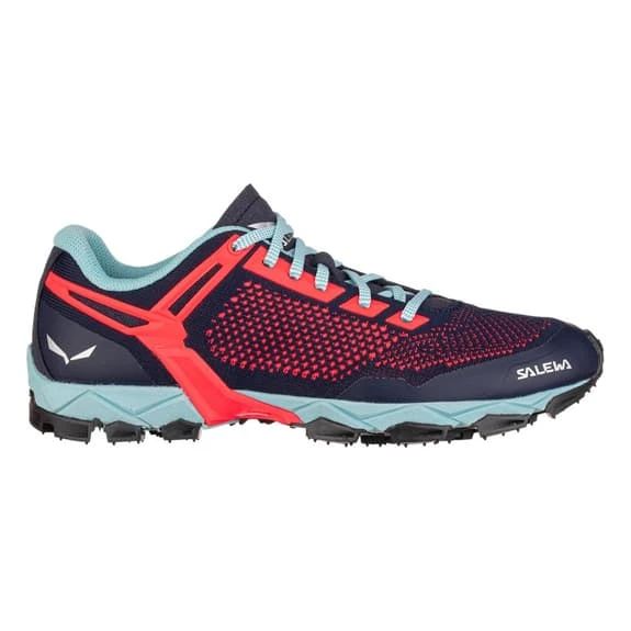 Salewa Lite Train SS Shoes Black Red Blue Women 4 Salewa Lite Train SS Shoes Black Red Blue Women - Image 4