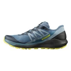 Salomon Sense Ride 4 Trail Running Shoes Blue Yellow -Outdoor Equipment slm l4121040 005