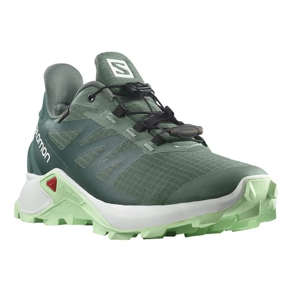 Salomon Supercross 3 GORE-TEX Turquoise Shoes Dark Light Green Women 1 Salomon Supercross 3 GORE-TEX Turquoise Shoes Dark Light Green Women