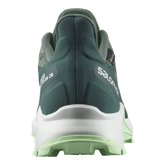 Salomon Supercross 3 GORE-TEX Turquoise Shoes Dark Light Green Women 3 Salomon Supercross 3 GORE-TEX Turquoise Shoes Dark Light Green Women - Image 3