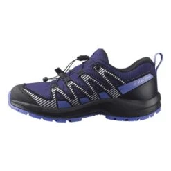 Salomon XA Pro V8 CLimaSalomon Waterproof Shoes Black Blue Purple Kids 10 Salomon XA Pro V8 CLimaSalomon Waterproof Shoes Black Blue Purple Kids -Outdoor Equipment slm l41614500 005