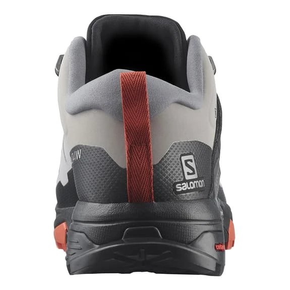 Salomon X Ultra 4 Wide GORE-TEX Shoes Grey Black Red Women 3 Salomon X Ultra 4 Wide GORE-TEX Shoes Grey Black Red Women - Image 3