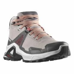 Salomon X Raise MID GORE-TEX Boots Grey Pink Kids