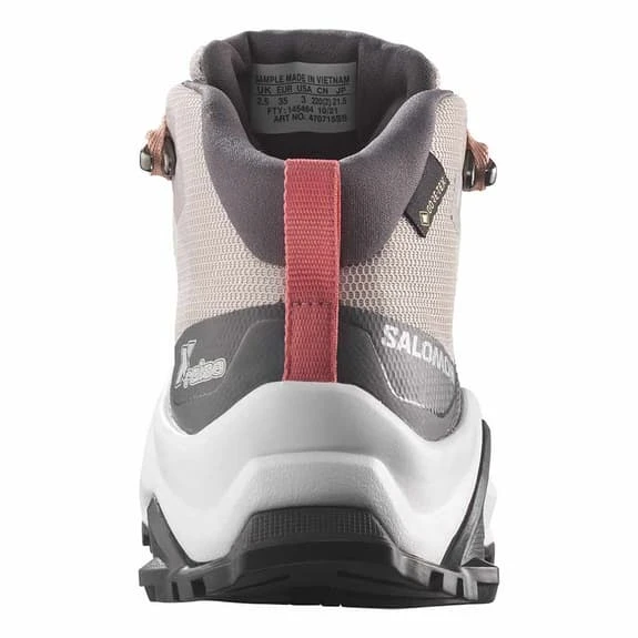 Salomon X Raise MID GORE-TEX Boots Grey Pink Kids 3 Salomon X Raise MID GORE-TEX Boots Grey Pink Kids - Image 3