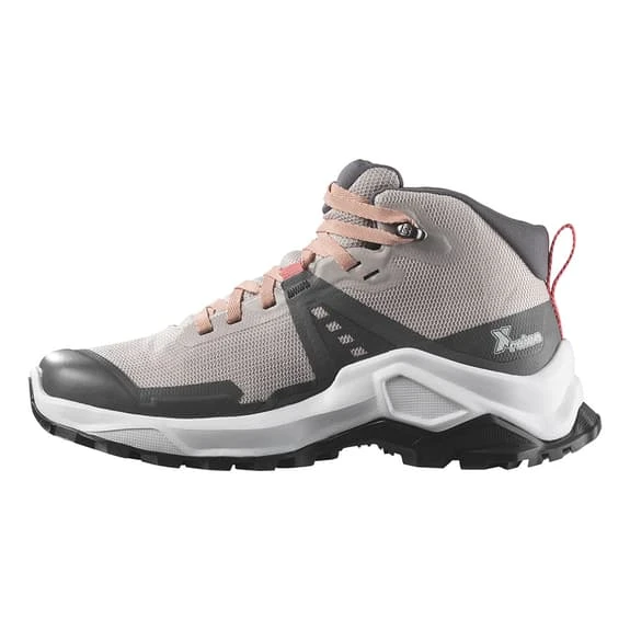 Salomon X Raise MID GORE-TEX Boots Grey Pink Kids 5 Salomon X Raise MID GORE-TEX Boots Grey Pink Kids - Image 5