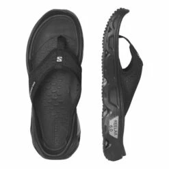 Salomon Reelax Break 6.0 Flip Flops Black -Outdoor Equipment slm l47110800 006