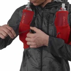 Salomon Active Skin 8 Set Hydration Vest Strawberry Red -Outdoor Equipment slm lc1909600 005