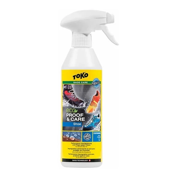 Toko Eco Shoe Proof & Care Waterproofing Spray 500 Ml White Yellow 1 Toko Eco Shoe Proof & Care Waterproofing Spray 500 Ml White Yellow