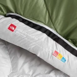 The North Face Green Kazoo Regular Sleeping Bag Green Grey -Outdoor Equipment tnf 52e24l0 004