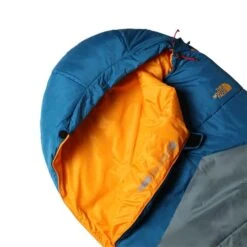 The North Face Wasatch Pro 20 -7C Sleeping Bag Grey Orange -Outdoor Equipment tnf 52u74ag 004