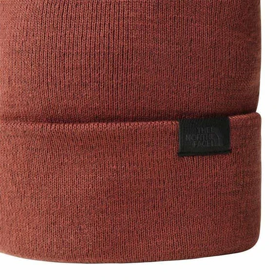 The North Face Brooklandia Beanie Deep Red 2 The North Face Brooklandia Beanie Deep Red - Image 2