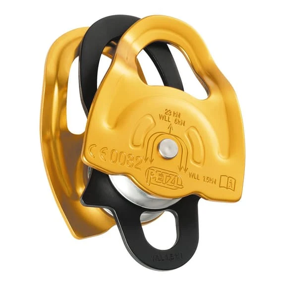 Petzl Gemini Prusik Pulley Yellow 1 Petzl Gemini Prusik Pulley Yellow