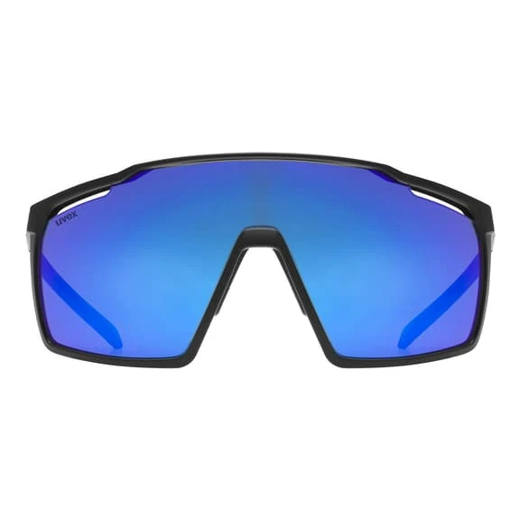 Uvex Mtn Perform Glasses Black Blue With Blue Mirrored Lens 2 Uvex Mtn Perform Glasses Black Blue With Blue Mirrored Lens - Image 2