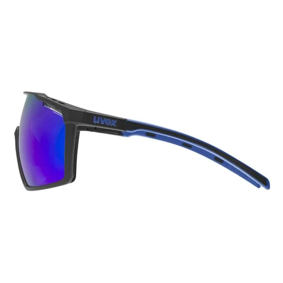 Uvex Mtn Perform Glasses Black Blue With Blue Mirrored Lens 5 Uvex Mtn Perform Glasses Black Blue With Blue Mirrored Lens - Image 5